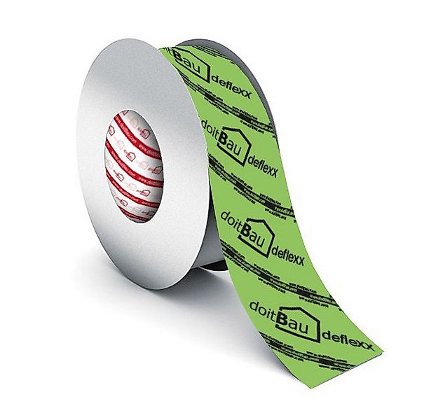 doitBau Dampfsperrklebeband 2 Rollen deflexx Dampfsperrklebeband grün 50mm günstig online kaufen
