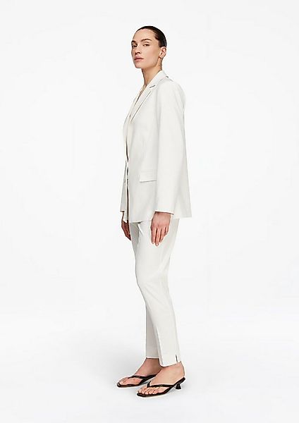 comma 7/8-Hose Hose Cigarette-Pants aus Viskose-Stretch günstig online kaufen