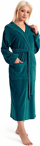 my home Damenbademantel "Jule, ideal für Sauna & Spa, Hotelbademantel, Morg günstig online kaufen