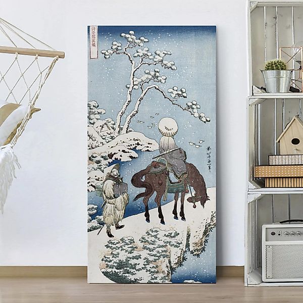 Leinwandbild Kunstdruck - Hochformat Katsushika Hokusai - Der chinesische D günstig online kaufen