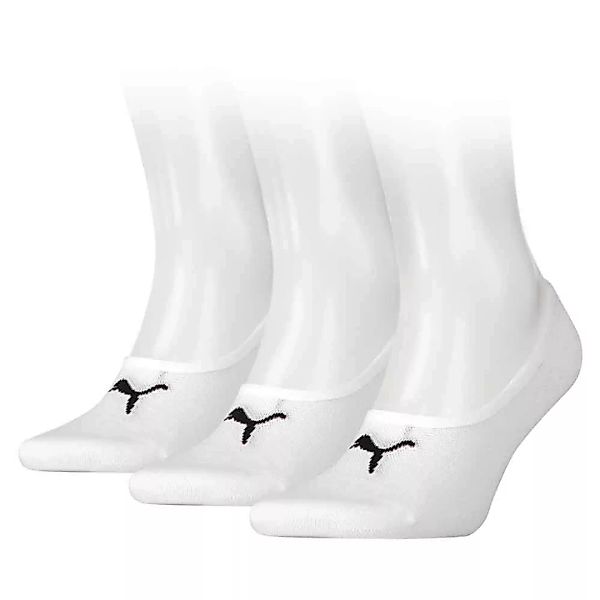 Puma Footie Socken 3 Paare EU 39-42 White günstig online kaufen