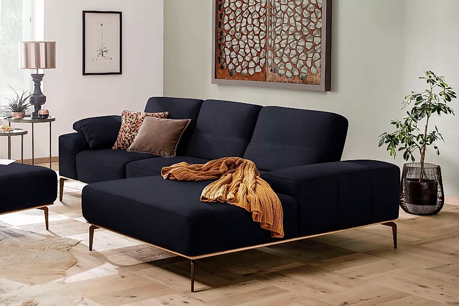 W.SCHILLIG Ecksofa "run, Designsofa mit tollem Sitzkomfort, bequem, L-Form" günstig online kaufen