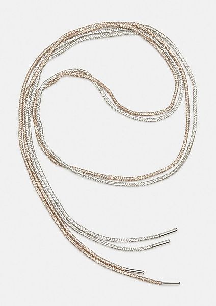 comma Ledergürtel Taillengürtel Statement-Glittergürtel im 2er-Pack günstig online kaufen