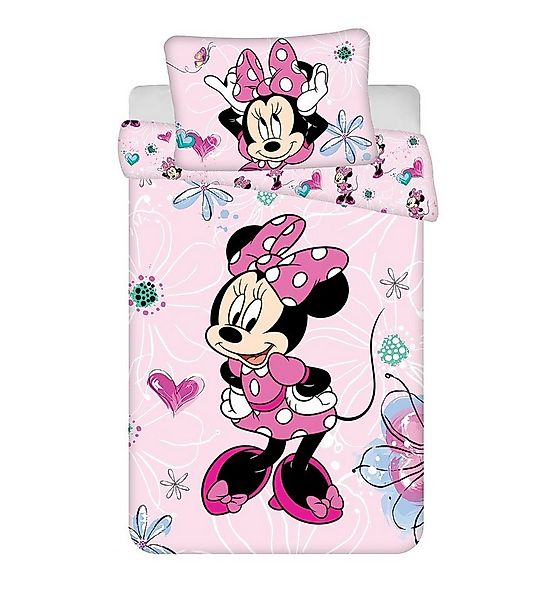 Disney Minnie Mouse Babybettwäsche Wendebettwäsche Minnie Mouse 2tlg. Baumw günstig online kaufen