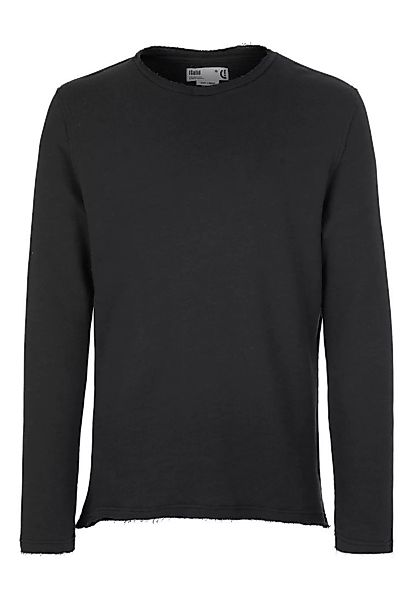 Solid Pullover Men KNIT STORM Jet Black günstig online kaufen