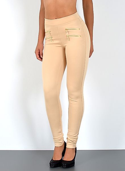 ESRA Stretch-Hose Sehr enge Damen Treggings günstig online kaufen