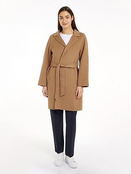 Tommy Hilfiger Kurzmantel REG DF WOOL BELTED COAT mit Gürtel günstig online kaufen