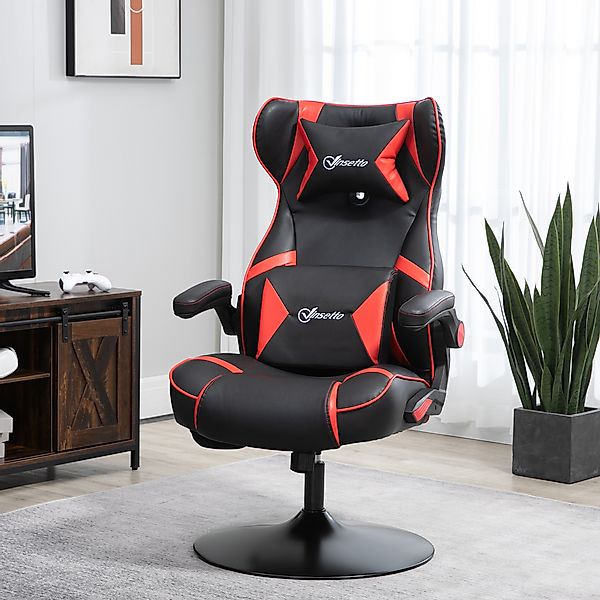 Vinsetto Gamingstuhl höhenverstellbar mit Wippfunktion ergonomisch, Lautspr günstig online kaufen