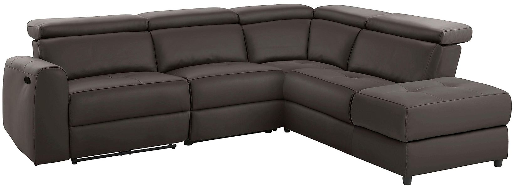 Home affaire Ecksofa "Sentrano, L-Form,", 273 cm, man. o. elektr. Relaxfunk günstig online kaufen