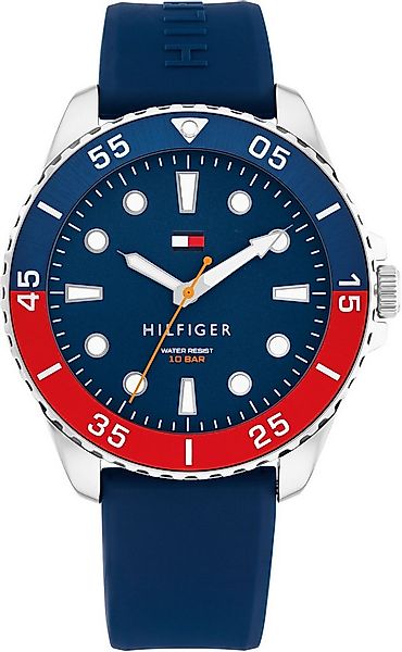 Tommy Hilfiger Quarzuhr OCEANIC 1792200, Armbanduhr, Herrenuhr, Silikonarmb günstig online kaufen