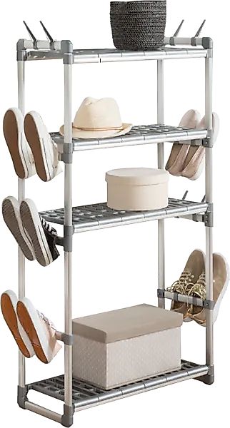 Ruco Standregal »Schuh- und Aufbewahrungsregal«, aus Aluminium und Kunststo günstig online kaufen