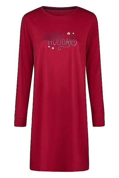 HAPPY SHORTS Schlafanzug Happy Shorts Sleepshirt Knielang Bequem und modisc günstig online kaufen