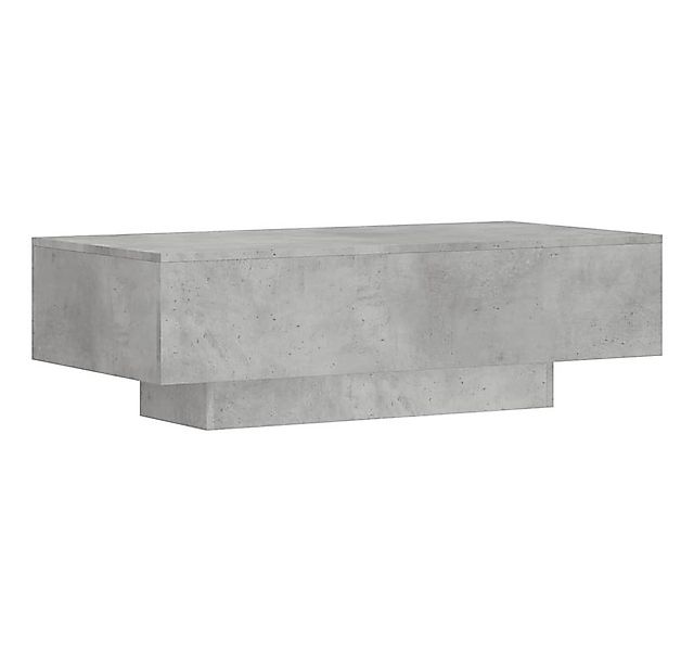 furnicato Couchtisch Betongrau 100x49,5x31 cm Holzwerkstoff (1-St) günstig online kaufen