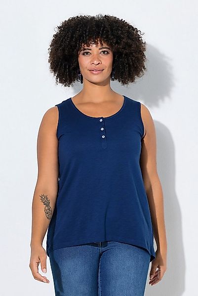 Angel of Style Longtop Jersey-Top A-Linie Flammjersey Knopfleiste günstig online kaufen