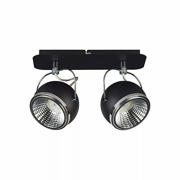 SPOT Light Spotbalken 5009284 schwarz Chrom Metall B/H/T: ca. 30x11x20 cm G günstig online kaufen