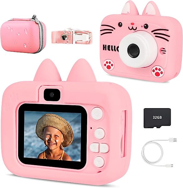NICEWIN Spielzeug-Kamera 2" Display 1080P, Digitalkamera günstig online kaufen