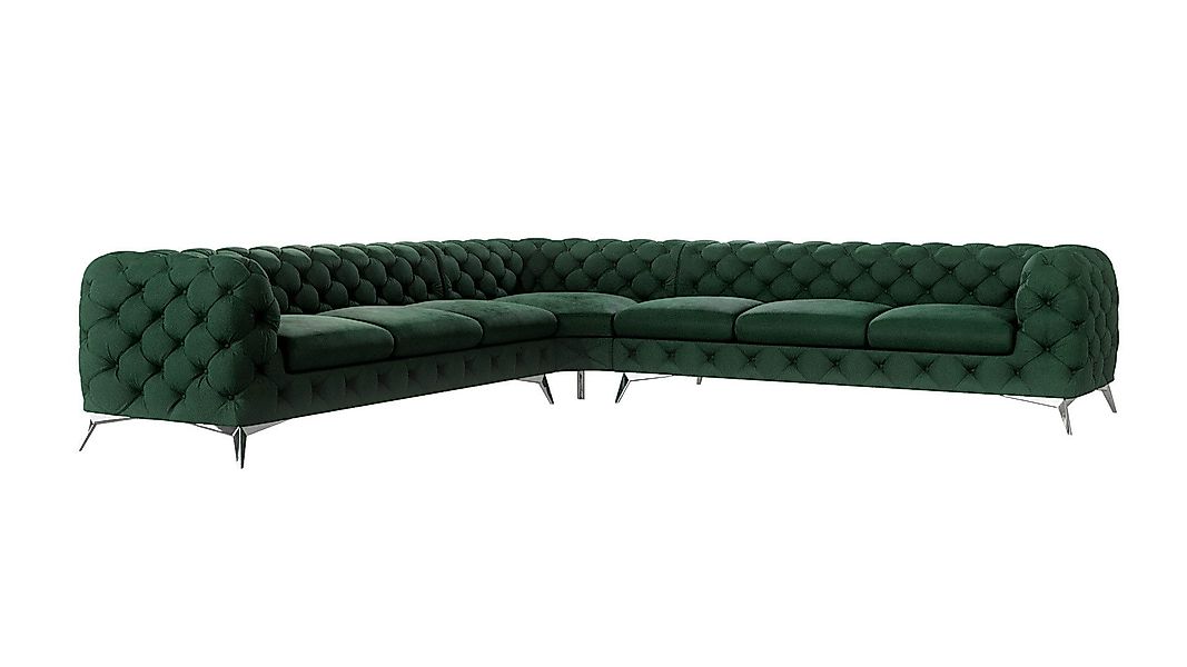S-Style Möbel Ecksofa Kalina, Chesterfield mit günstig online kaufen