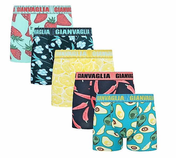 Rungassi Boxershorts 5x Deluxe Herren Boxershort günstig online kaufen