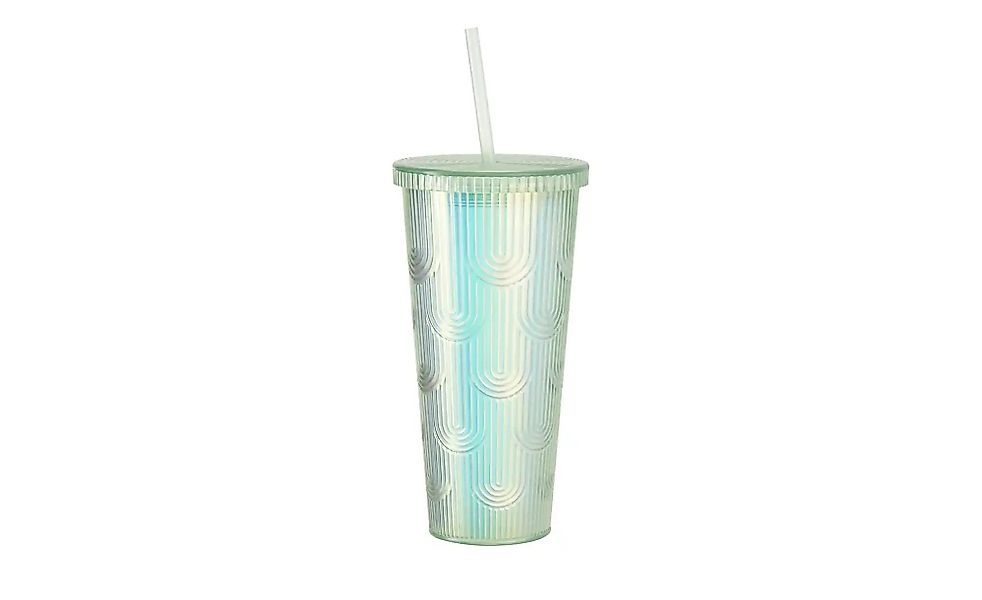 Trinkbecher   ¦ grün ¦ Kunststoff ¦ Maße (cm): B: 6,5 H: 20,5 T: 10.5 Gläse günstig online kaufen
