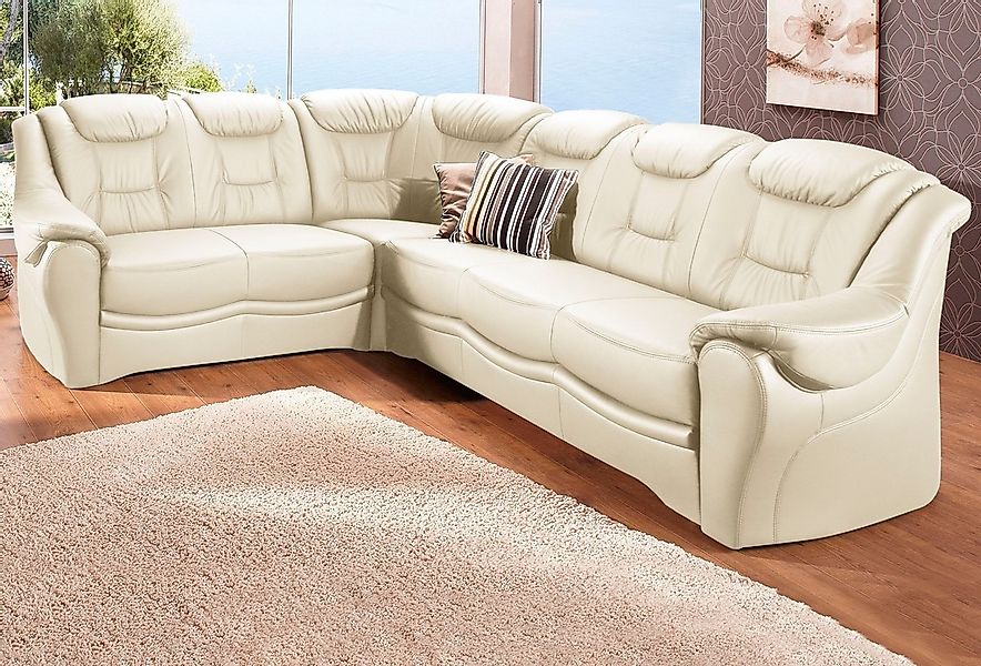 sit&more Ecksofa "Bellevue L-Form", wahlweise mit Bettfunktion günstig online kaufen