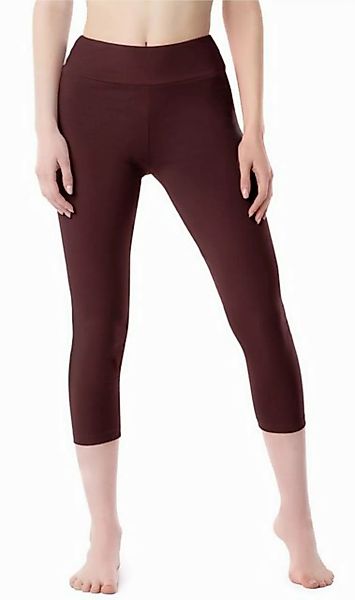 Merry Style Leggings Damen 3/4 Capri Hose MS10-430 (1-tlg) aus Baumwolle günstig online kaufen