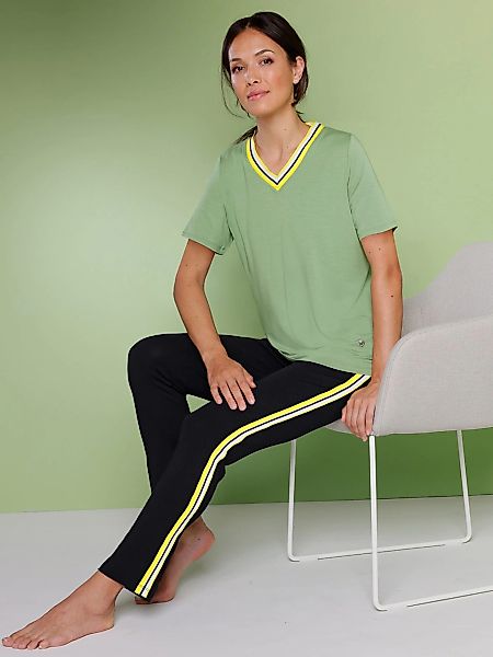 CREATION L PREMIUM Kurzarmshirt "Modal-Shirt" 1 Stk. tlg. günstig online kaufen