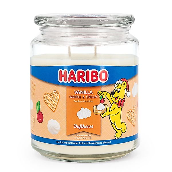 HARIBO Duftkerze Haribo™, Vanilla Waffle Cream günstig online kaufen