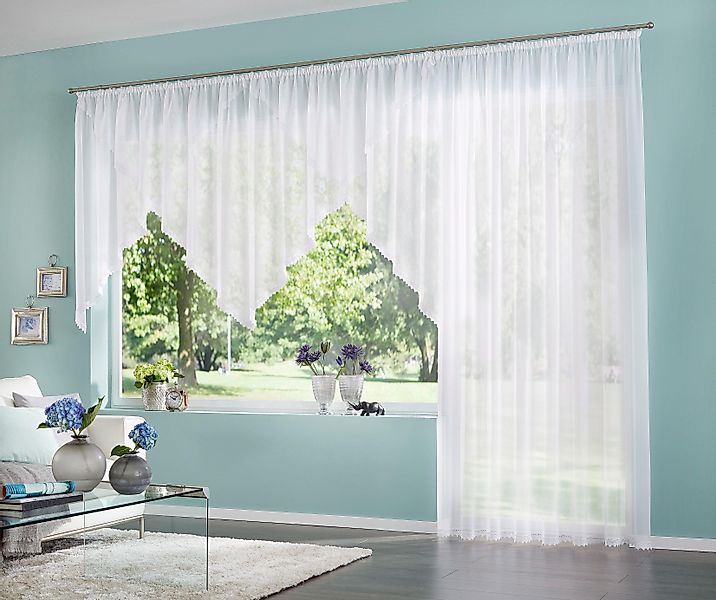 my home Gardine Missy, Kräuselband (1 günstig online kaufen
