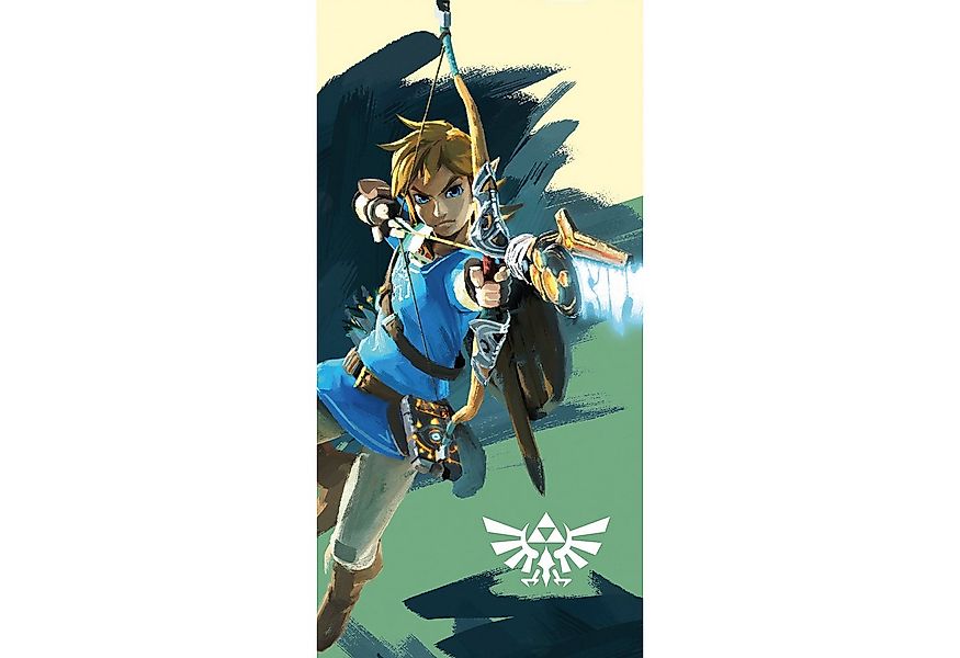 BERONAGE Strandtuch The Legend of Zelda Badetuch Link Arrow 75x150 cm, 100% günstig online kaufen