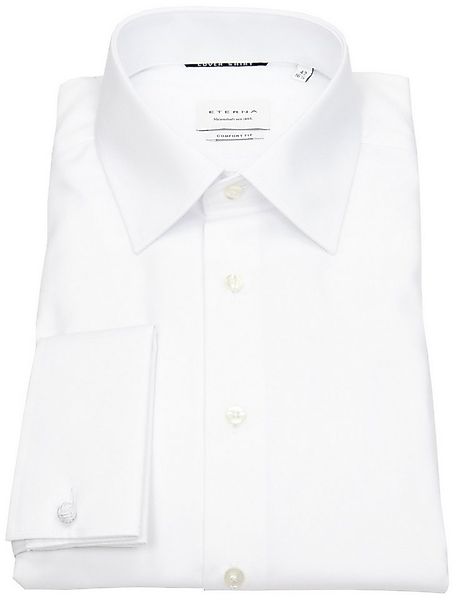 Eterna Businesshemd Comfort Fit Umschlagmanschette bügelfrei Kentkragen günstig online kaufen