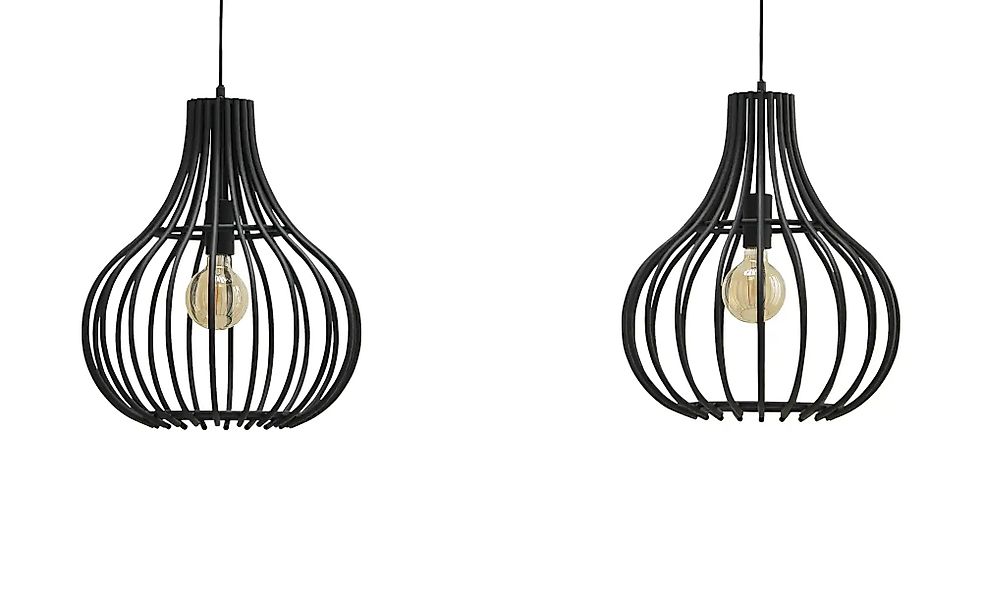 Pendelleuchte  Cipolle ¦ schwarz ¦ Maße (cm): B: 120 H: 50 T: 40.0 Lampen & günstig online kaufen