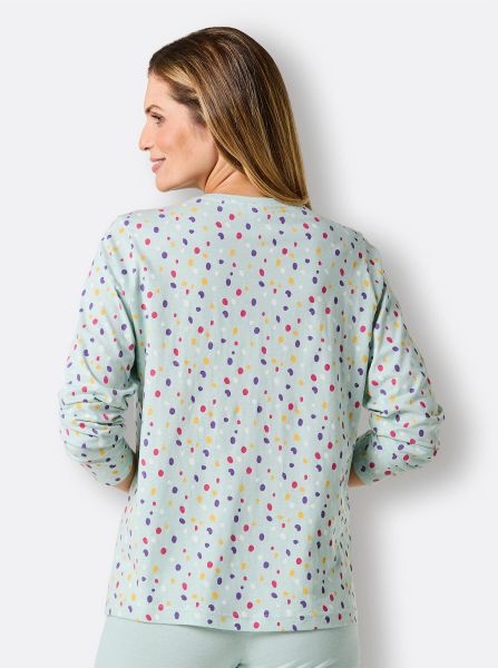 wäschepur Langarmshirt "Schlafanzug-Shirt" 1 Stk. tlg. günstig online kaufen
