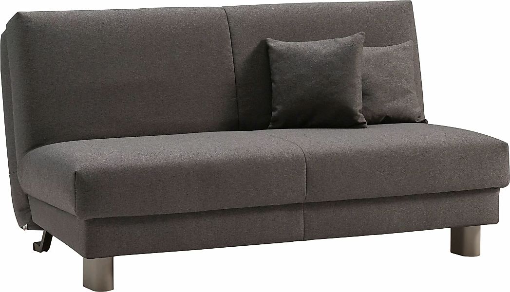 ell + ell Schlafsofa Enny, Breite 180 cm, Liegehöhe 40 cm, Füße alufarben günstig online kaufen