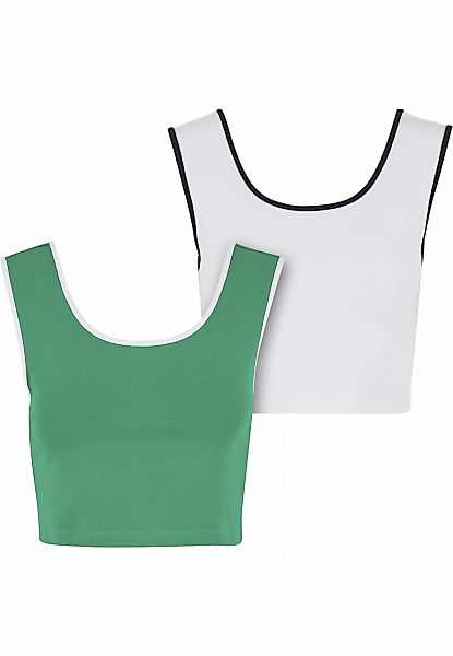 URBAN CLASSICS T-Shirt "Urban Classics Ladies Contrast Cropped Top" 1 Stk. günstig online kaufen
