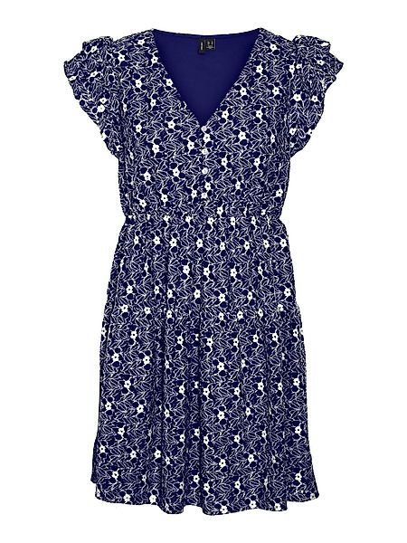 Vero Moda Jerseykleid SONEY (1-tlg) Lochmuster günstig online kaufen