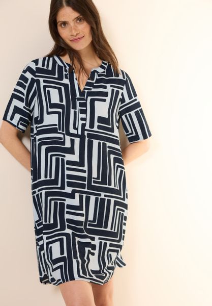 Cecil Blusenkleid Eingrifftaschen knielang günstig online kaufen