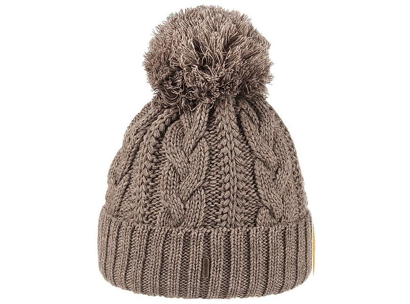 McBurn Bommelmütze (1-St) Damenmütze mit Umschlag, Made in Italy günstig online kaufen