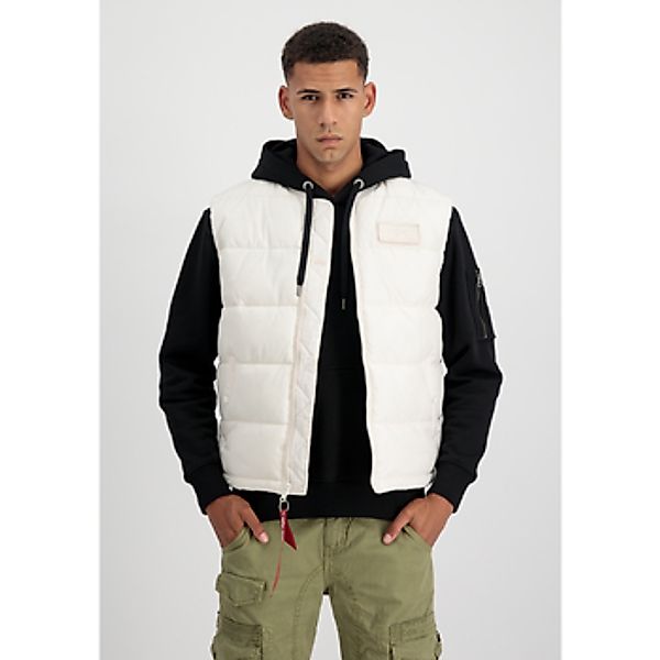 Alpha Industries  Strickjacken Puffer Vest Light Weight - jet stream white günstig online kaufen