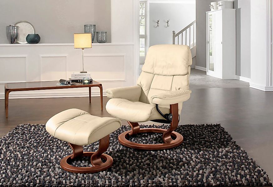 Stressless Relaxsessel "Ruby", (Set), mit Classic Base, Größe L, Gestell Ei günstig online kaufen