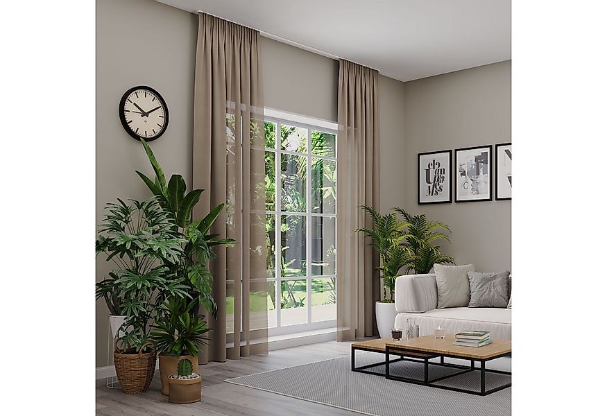 Neutex for you! Vorhang nach Maß EVA (1 St), Multifunktionsband, transparen günstig online kaufen