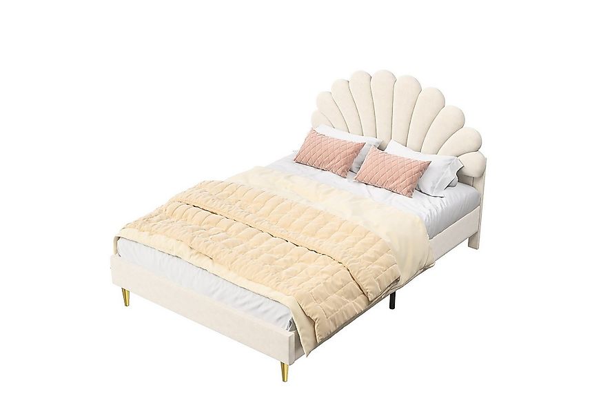 SEEZSSA Polsterbett Kinderbett Jugendbett (140x200cm Bett Doppelbett mit Bl günstig online kaufen