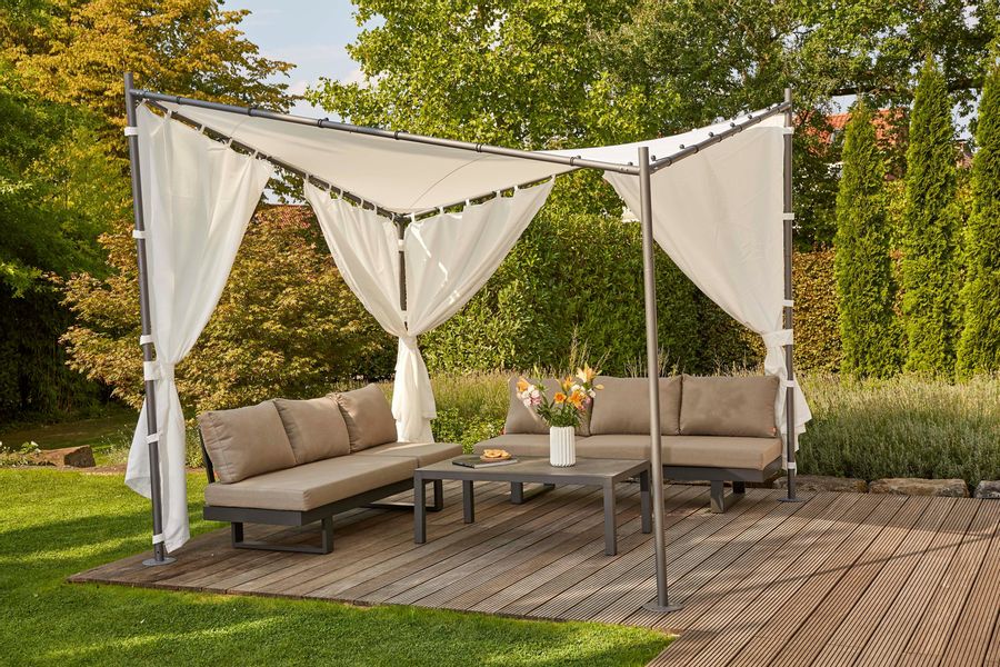 Siena Garden Pavillon-Ersatzdach für Pavillon "Berlino" 300x300 cm günstig online kaufen