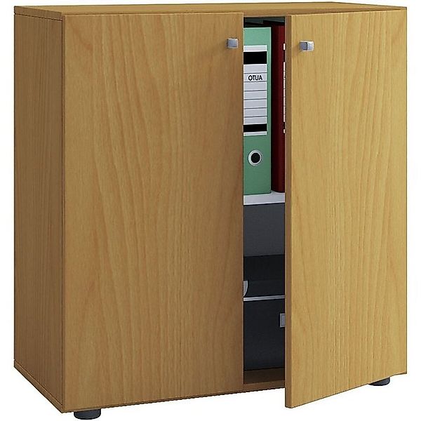 VCM Aktenschrank Lona Schrank mit Flügeltüren und Knopfgriffen, 70x74 cm günstig online kaufen