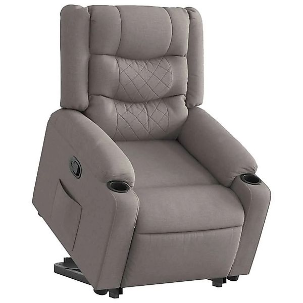 vidaXL Relaxsessel mit Aufstehhilfe Taupe Stoff 3310265 günstig online kaufen
