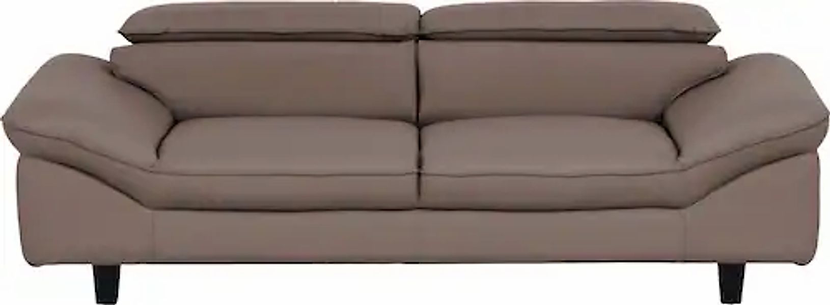 Home affaire 3-Sitzer »Pilot«, Big-Sofa mit Kopfteilverstellung günstig online kaufen