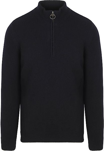 Barbour Half Zip Pullover Wolle Navy - Größe XXL günstig online kaufen