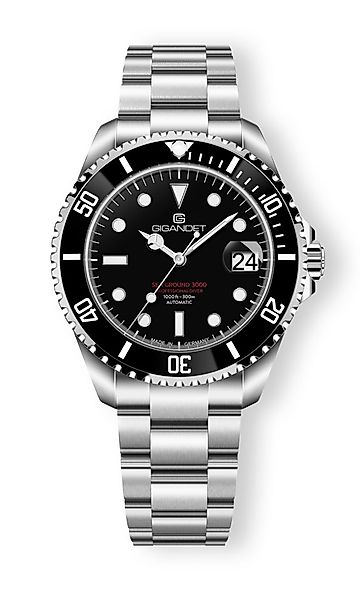Gigandet Automatikuhr SEAGROUND 3000, Made in Germany, Saphirglas, Keramikl günstig online kaufen