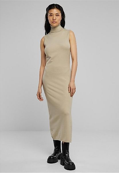 URBAN CLASSICS Maxikleid Ladies Knitted Eco Viscose Turtleneck Dress günstig online kaufen