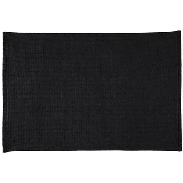 Rhomtuft - Badteppiche Plain - Farbe: schwarz - 15 - 60x90 cm günstig online kaufen