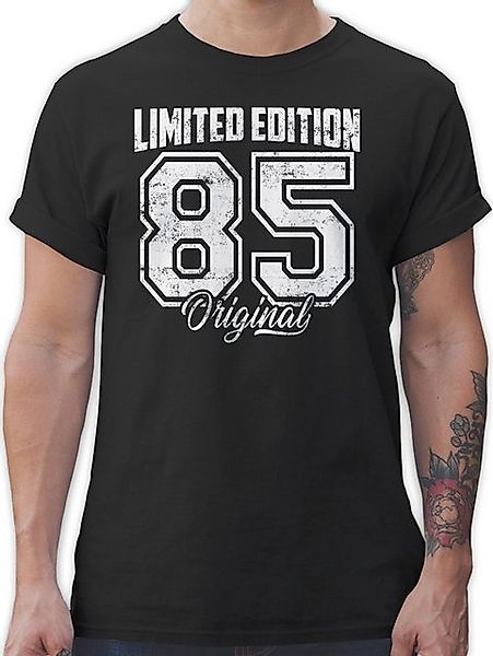 Shirtracer T-Shirt Limited Edition 1985 Original Weiß Vintage Vierzigster 4 günstig online kaufen